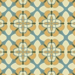 Mid-Century Modern Moroccan Style Tile XS (4.5x4.5)