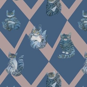 The Cat's Pajamas (blue)