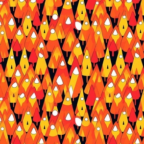 candy corn surreal party fun