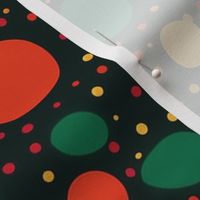 christmas polka dots