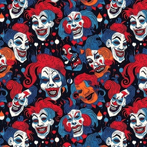 sinister clown circus