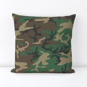 ERDL Woodland Brown dominant color camo