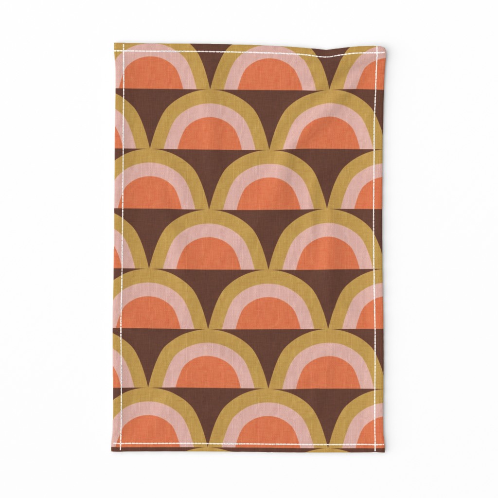 Apricity Rainbow Chocolate - Yellow - Mid Century Modern