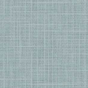 medium grey-blue / dusty blue / stone blue - solid coarse canvas textured