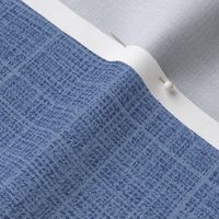 medium blue / steel blue- solid coarse canvas textured