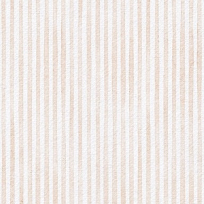 watercolor neutral stripe - modern neutrals IV - botanical neutral stripe wallpaper