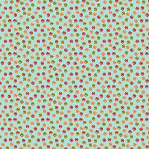 Tobiko colorful polka dots