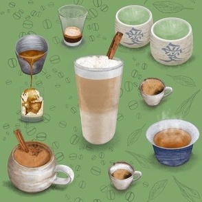 Barista Bounty - Hot Coffee, Beans, Tea & Tea Leaves on Matcha