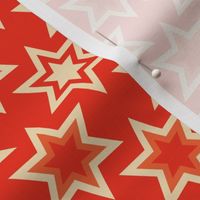 Christmas Fabric - Retro Christmas - Christmas Stars