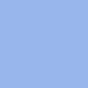 Plain Light Cornflower Blue Solid - #98B6EC