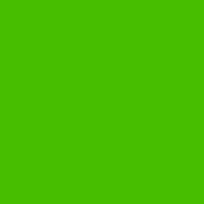 Plain Bright Grass Green Solid - #48BE00