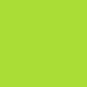 Plain Bright Lime Green Solid - Vibrant Chartreuse Yellow Green - #AADD35