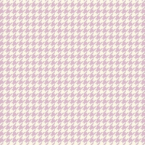 (xs) Lilac houndstooth