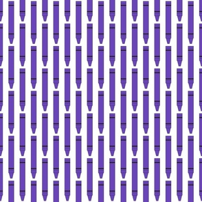 Crayon Purple Variety- Large Print