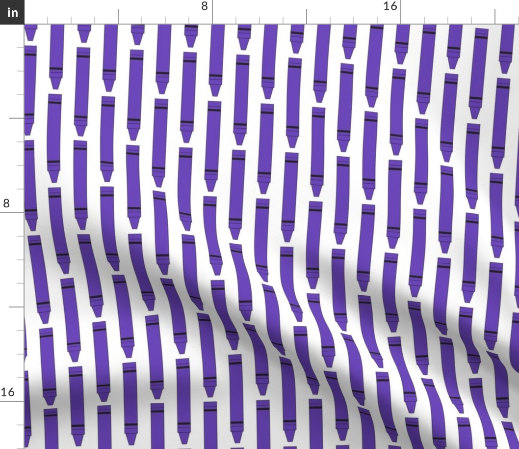 Crayon Purple Variety- Large Print