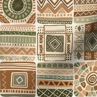 African Adventure - Ethnic geometrics M