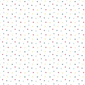 4th of july polka dots