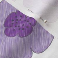 faded flower purple