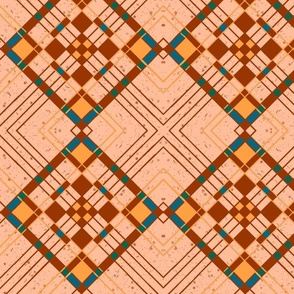 Prairie School Tile in Southwest Shades
