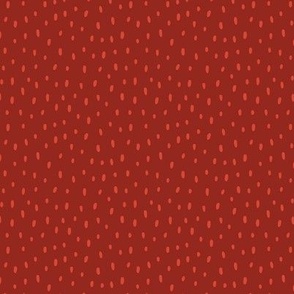 Vibrant Strawberry Red Hand-drawn Dotted Blender