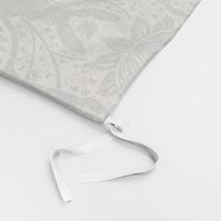 Modern damask/Year of the Rabbit /Grey/inverted colors/textured