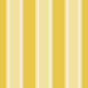 Zafferano Yellow Monochromatic Vertical Stripes Yellow Medium Scale