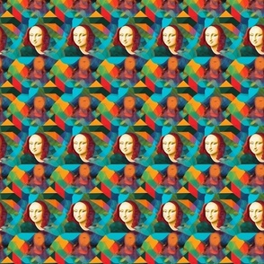 mona lisa in psychedelic times