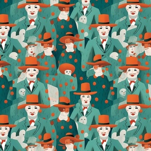 the many surreal clowns inspired by magritte