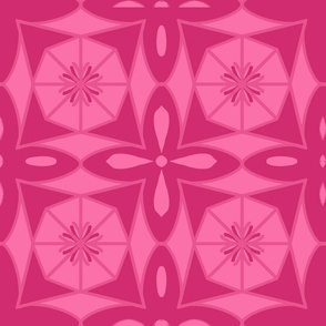 Geometric in Pink