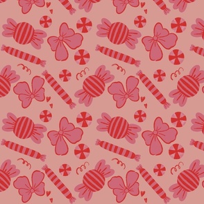 Xmas candy pattern