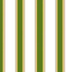 Retro Green Stripe