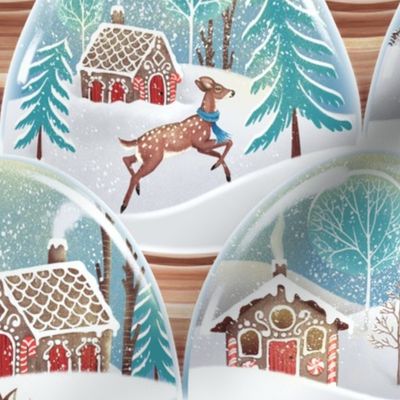 Whimsical Winter Snow Globes