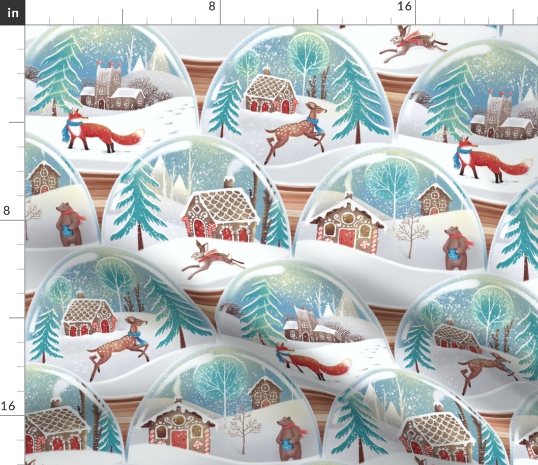 Whimsical Winter Snow Globes