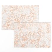 Abstract Watercolor Peach Splash - Large Scale - Apricot Orange Paint Fireworks Brush Strokes Pantone 2024 Modern Shapes