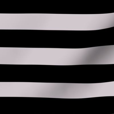 Halloween Stripes Black Platinum Grey