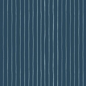 Hand-Drawn Stripes Blue - LE23-A17
