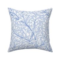 1887 "Willow Bough" by William Morris in Wedgewood Blue Monochrome - Coordinate