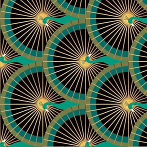 calypso (teal and gold) (sideways)