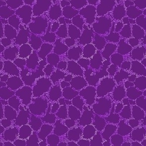 Paisley Ripple Purple Monochrome
