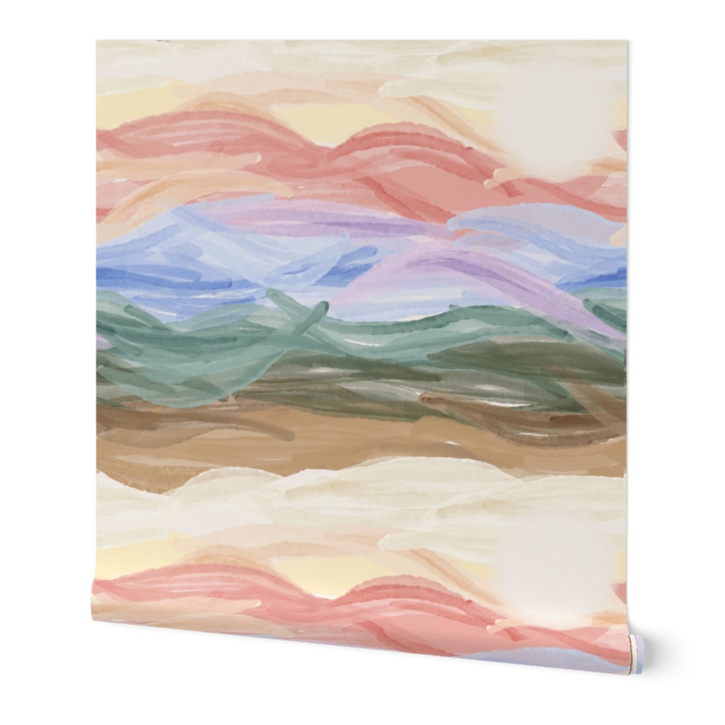 Apricity Sunrise Splash - Pastel