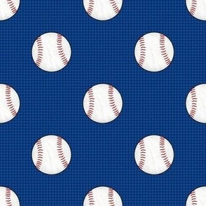 Medium Scale Team Spirit Baseball on Texas Rangers Blue