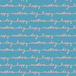 Happy Mother's Day (pink and blue) (small)
