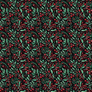 Christmas Pattern Red and Green