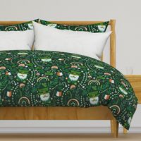 st patricks day celebration dark green medium scale