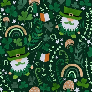 st patricks day celebration dark green medium scale