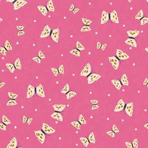 Butterflies All A Flutter Pink