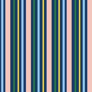 Simple Stripes - Dark Blue
