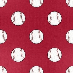 Medium Scale Team Spirit Baseball on Arizona Diamondbacks Sonoran Red