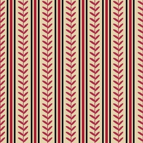 Bigger Scale Team Spirit Baseball Vertical Stitch Stripes in Arizona Diamondbacks Colors Sonoran Red Black and Sand