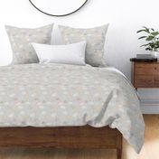 small scale elephant pale grey